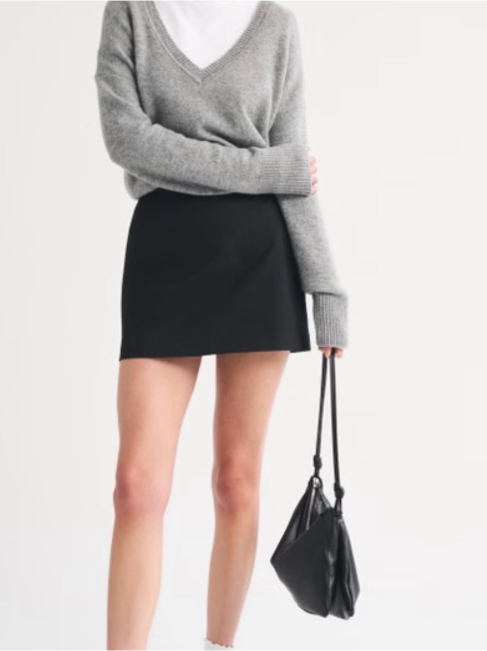 The A&F Scarlett Mini Skort Ultra High Rise